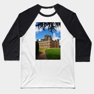 Highclere Castle Downton Abbey England UK Baseball T-Shirt